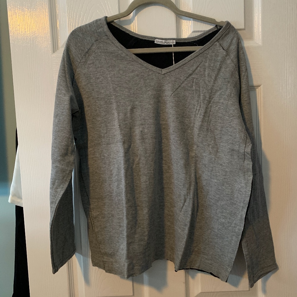 NWT Zara Grey Long Sleeve